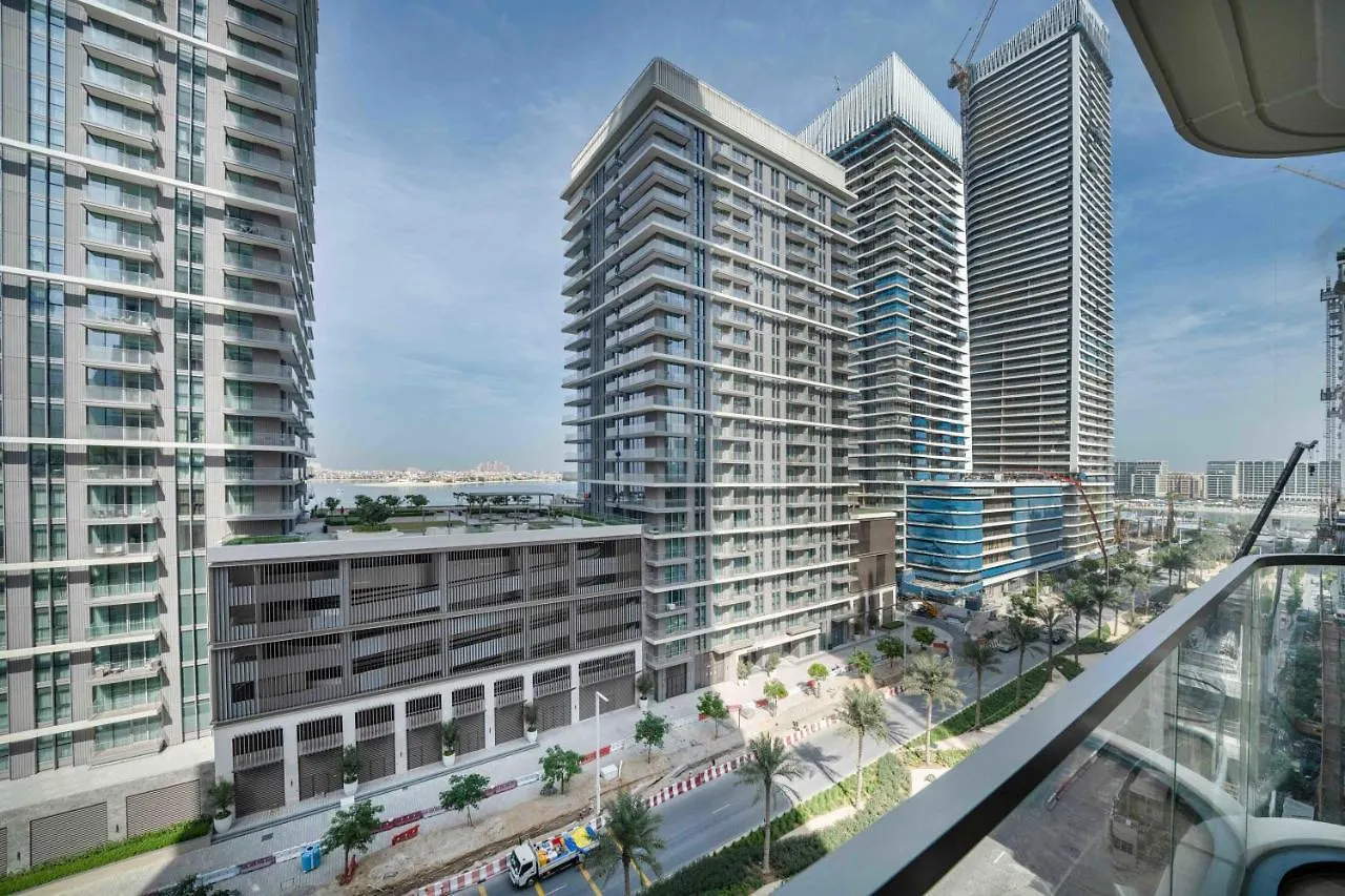 شقة Marina Vista 1 Bed With Private Beach And Gorgeous Skyline دبي الإمارات العربية المتحدة